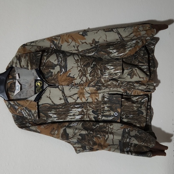 Vintage Realtree Mens Jacket Hunting size XL Made In Usa Camoflauge 10X American